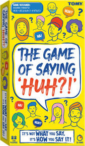 Image of Games. Product name - The Game of Saying Huh?! in colour by brand - Toymate