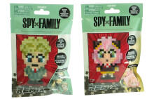Image of Toys. Product name - Jixelz Remix Spy X Family Craft Kit in colour by brand - Toymate