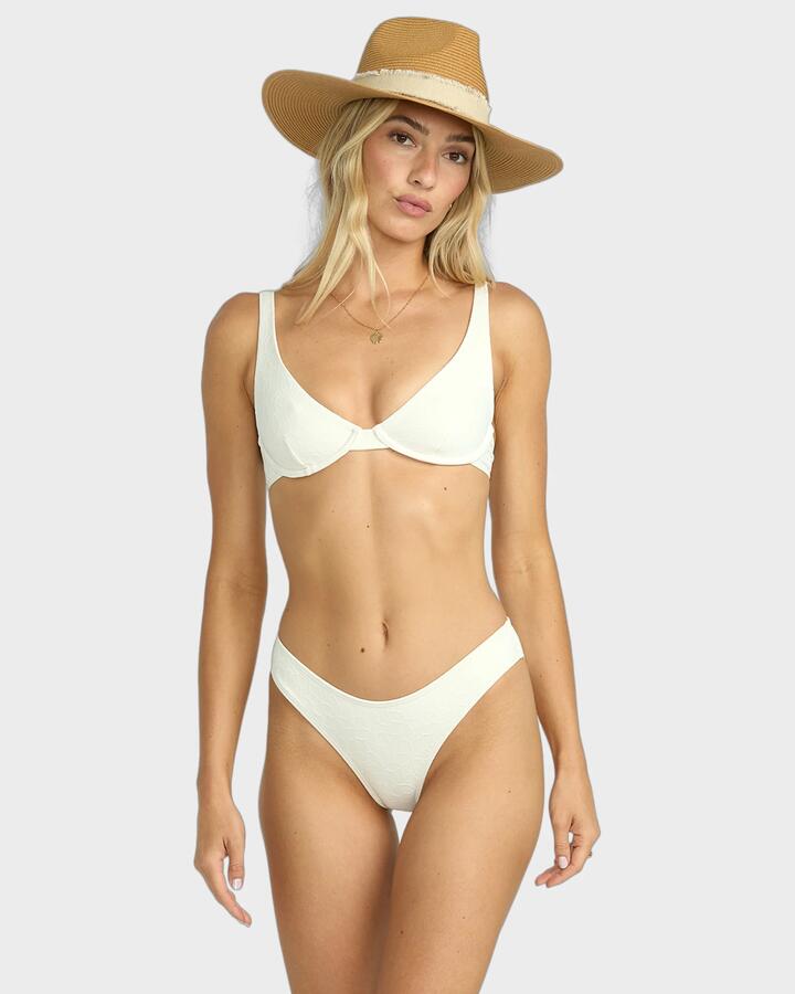 Image of Swimwear. Product name - Billabong Womens Wander Over Bondi Bikini Bottom Salt Crystal in Salt Crystal colour by brand - Billabong