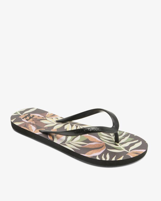 Image of Sandals. Productname: Billabong Womens Dama Thongs Black Multi 2 - in Black Multi 2 colour by brand - Billabong