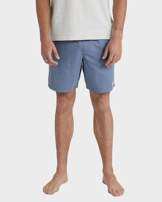 Image of Swimwear. Productname: Von Zipper Mens Salty Dogs Boardshorts Infinity Blue - in Infinity Blue colour by brand - Von Zipper