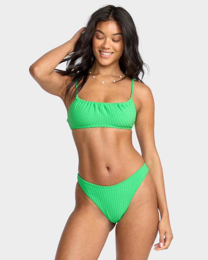 Image of Swimwear. Productname: Billabong Womens Josue In The Loop Skimpy Hike Bikini Bottom Jungle Green - in Jungle Green colour by brand - Billabong