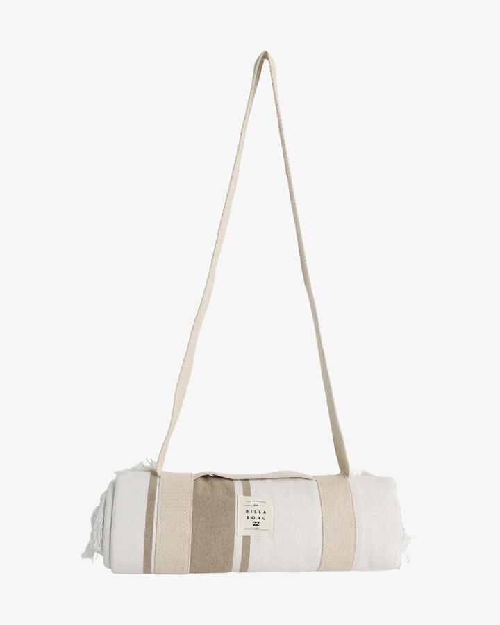Image of Blankets. Productname: Billabong Long Weekend Beach Blanket Soft Sand - in Soft Sand colour by brand - Billabong