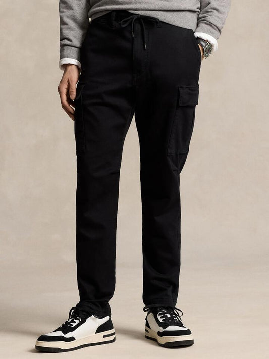 Image of a model wearing Tops. Productname: Polo Ralph Lauren Cargo Knit in Polo Black colour by brand - Polo Ralph Lauren