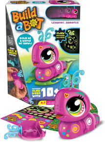 Image of Toys. Product name - Build A Bot Mini Glow Worm in colour by brand - Toymate