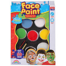 Image of Toys. Product name - Deluxe Face Paint Kit in colour by brand - Toymate
