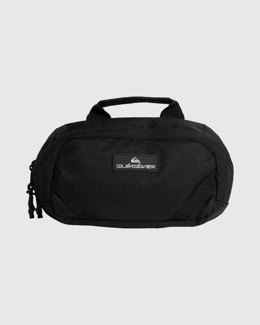 Image of Bags. Productname: Quiksilver Tailblock Bum Bag Black - in Black colour by brand - Quiksilver
