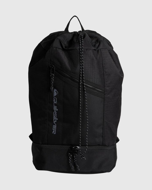 Image of Bags. Productname: Quiksilver Stash Sack Backpack Black - in Black colour by brand - Quiksilver