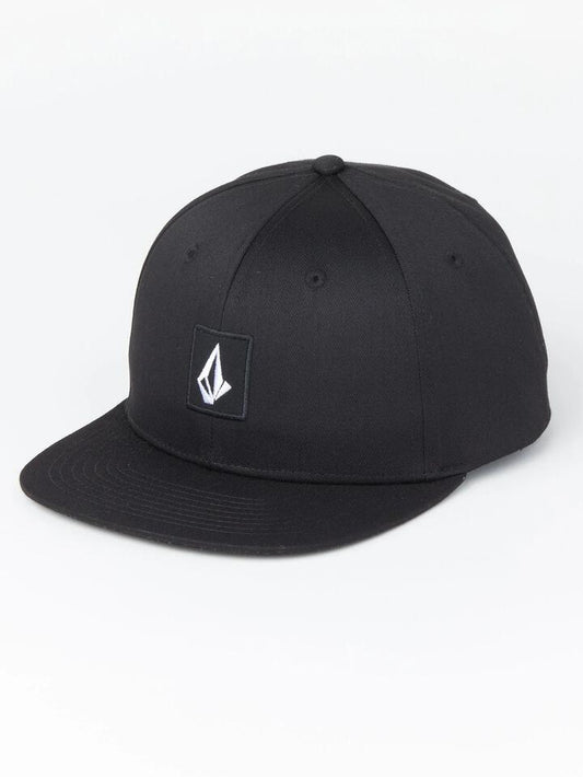 Image of Hats. Productname: Volcom - Mens V Square Snapback Cap - Black - in Black colour by brand - Volcom