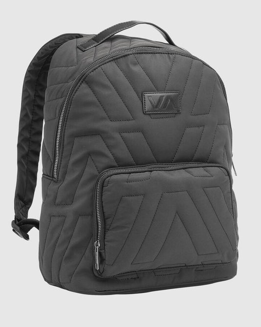 Image of Bags. Productname: RVCA - Quilted Backpack - Rvca Black - in Rvca Black colour by brand - RVCA