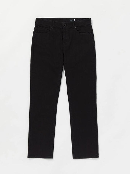 Image of Jeans. Productname: Volcom Mens V Solver Stretch Denim Pants Black - in Black colour by brand - Volcom