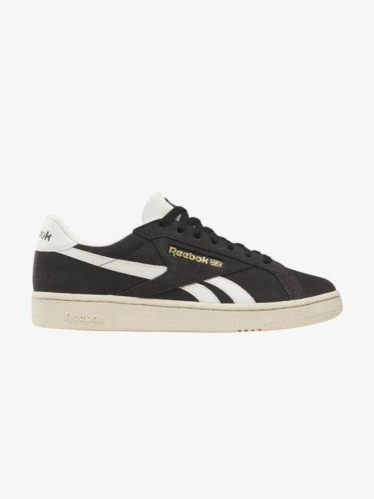 Image of Footwear. Productname: Reebok Unisex Club C Grounds UK in Washedblack/Paperwhite/Chalk colour by brand - Reebok