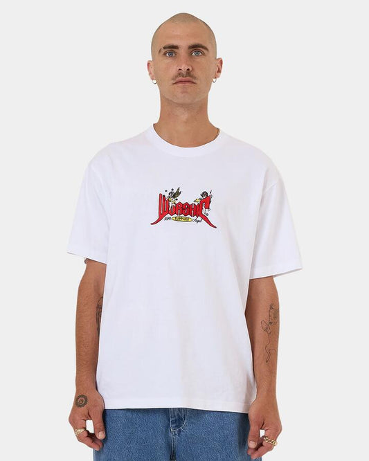 Image of T-Shirts. Productname: Worship Mens 99 Percent T-Shirt White - in White colour by brand - Worship