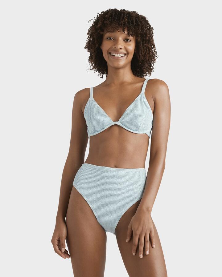 Image of Swimwear. Productname: Billabong - Womens Summer High Waist Bikini Bottom - Sky Blue - in Sky Blue colour by brand - Billabong