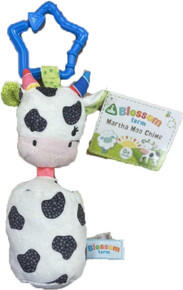 Image of Baby Toys & Activity Equipment. Product name - Early Learning Centre Blossom Farm Martha Moo Chime Hanging Toy in colour by brand - Toymate