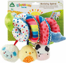 Image of Baby Toys & Activity Equipment. Product name - Early Learning Centre Blossom Farm Activity Spiral Wrap Around in colour by brand - Toymate
