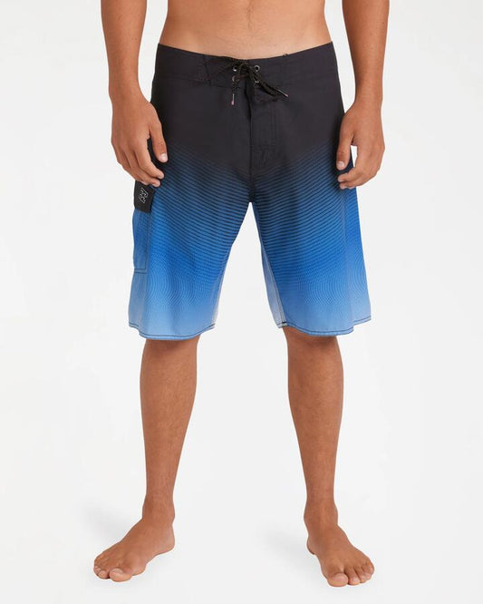 Image of Swimwear. Product name - Billabong Mens Vaults Og 20" Boardshorts Crystal Blue in Crystal Blue colour by brand - Billabong