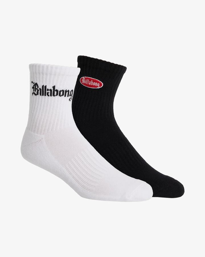 Image of Socks. Product name - Billabong Mens Immortal Core 2 Crew Socks Multi in Multi colour by brand - Billabong