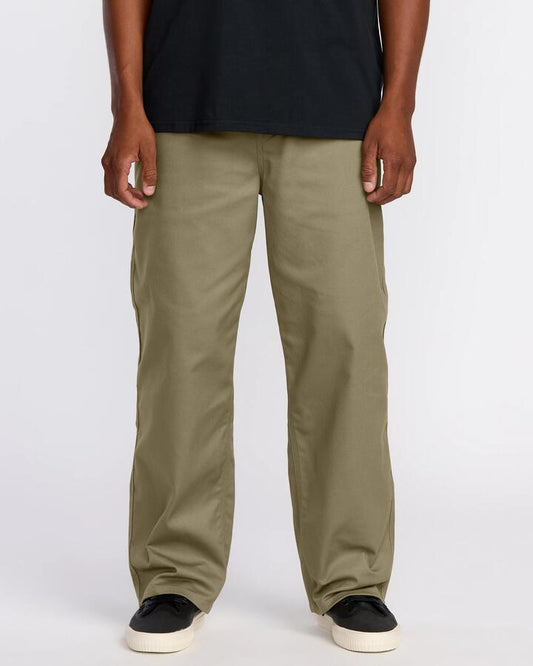 Image of Accessories. Productname: Volcom - Mens Billow Twill Chinos - Brindle - in Brindle colour by brand - Volcom