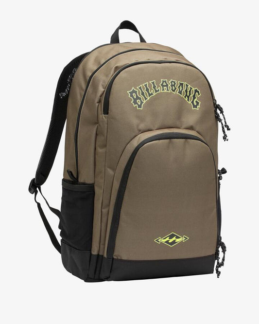 Image of Bags. Productname: Billabong - Command Backpack - Olive - in Olive colour by brand - Billabong