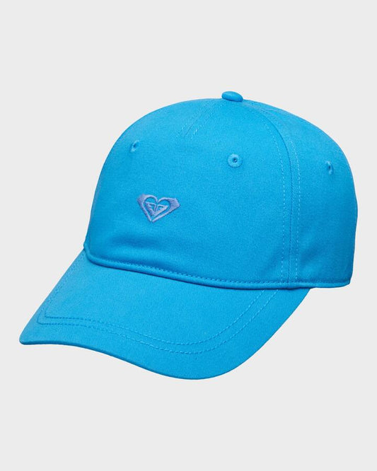 Image of Hats. Productname: Roxy - Girls Dead Beliver Dad Cap - Malibu Blue - in Malibu Blue colour by brand - Roxy