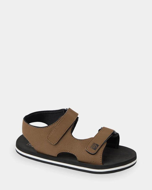 Image of Sandals. Productname: reef Boys 2-7 Grom Stomper Sandals Black / Brown - in Black / Brown colour by brand - Reef