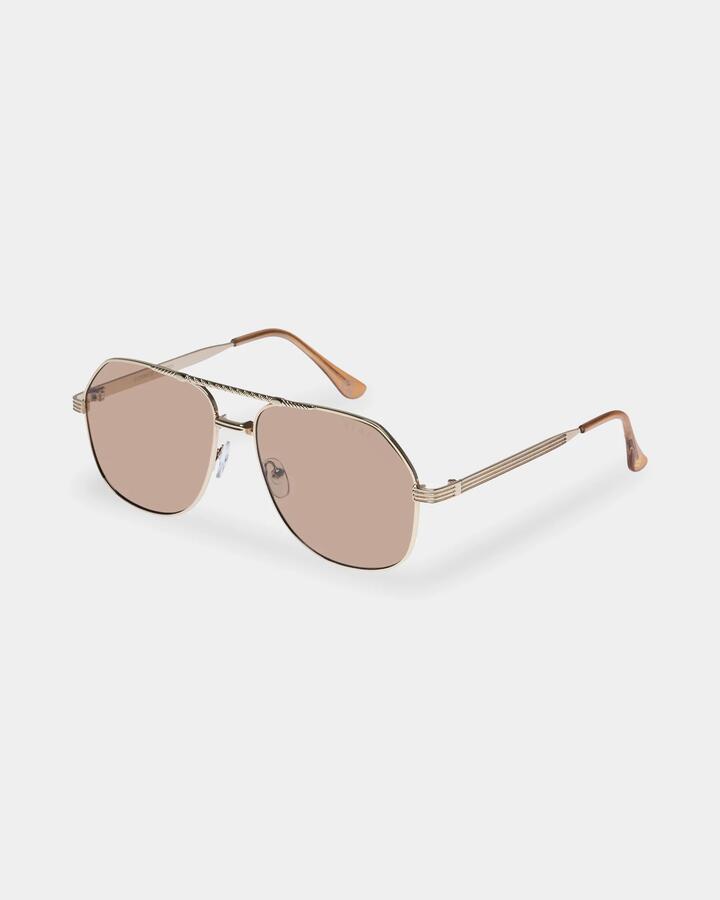Image of Sunglasses. Productname: aire - Cosmos Sunglasses - Bright Gold - in Bright Gold colour by brand - aire