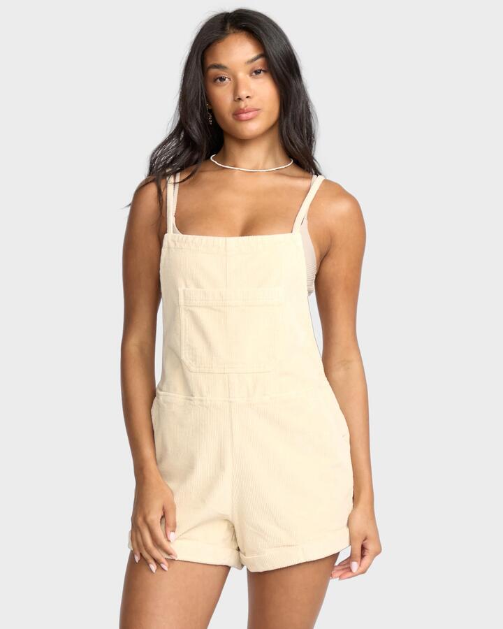 Image of Bodysuits. Product name - Billabong Womens Wild Pursuit Romper Whitecap in Whitecap colour by brand - Billabong
