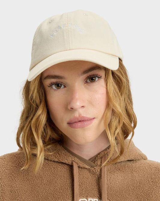 Image of Hats. Productname: Roxy - Womens Toadstool Dad Cap - Parchment - in Parchment colour by brand - Roxy