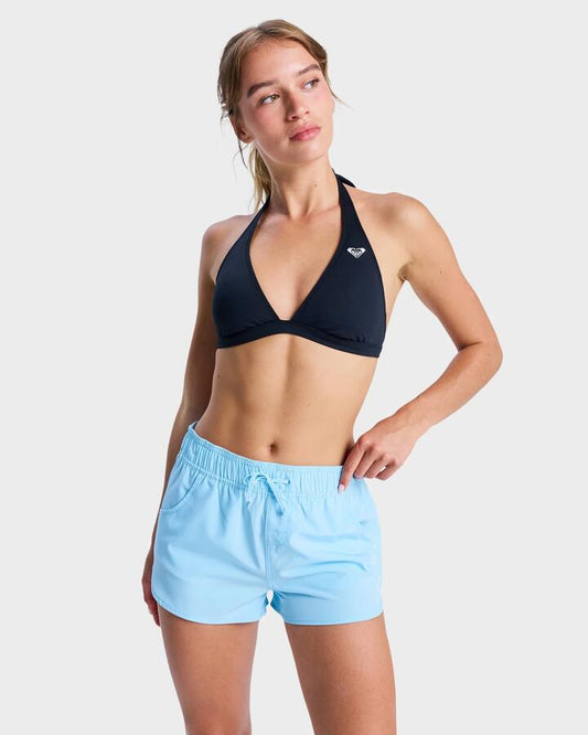 Image of Swimwear. Productname: Roxy - Womens Roxy Wave 2" Boardshorts - Sky Blue - in Sky Blue colour by brand - Roxy