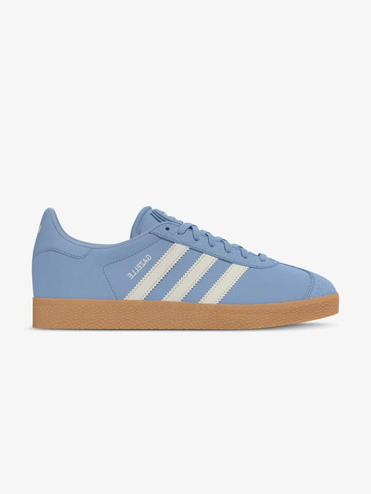 Image of Sneakers. Productname: Adidas Women's Gazelle Sneakers in Clear Sky/Cream White/Gum 3 colour by brand - Adidas