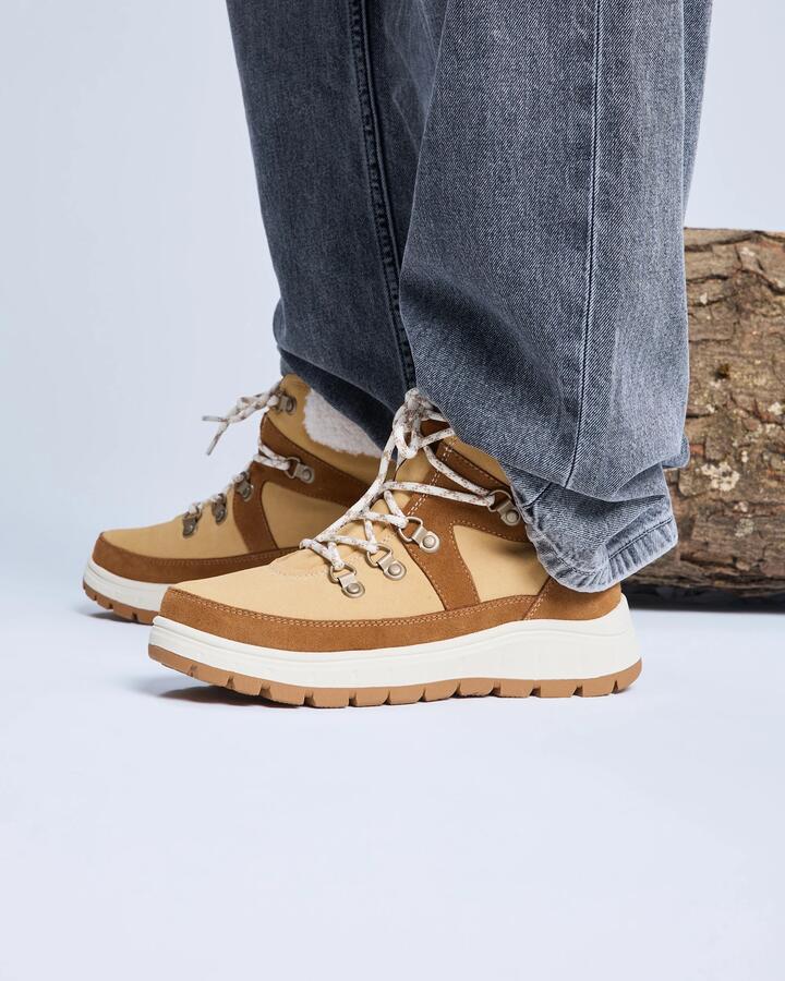 Image of Boots. Product name - Roxy Womens Alyah Boots Camel in Camel colour by brand - Roxy