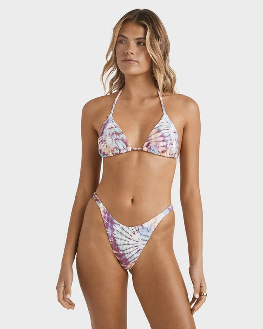 Image of Swimwear. Productname: Billabong Womens Dyed Pretty Penelled Tri Bikini Top Multi - in Multi colour by brand - Billabong