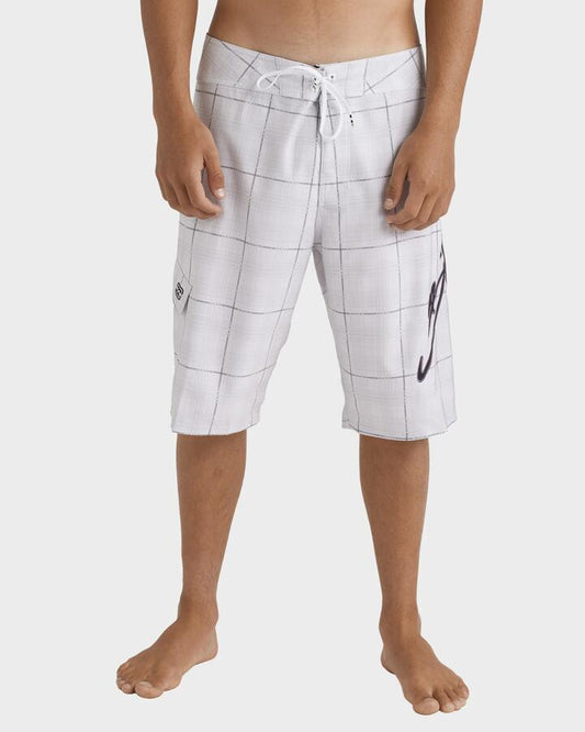 Image of Swimwear. Productname: Billabong Mens Script Og 22" Boardshorts Grey - in Grey colour by brand - Billabong