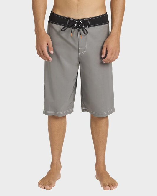 Image of Swimwear. Productname: Billabong Mens Spec 73 Pro 22" Boardshorts Pewter - in Pewter colour by brand - Billabong
