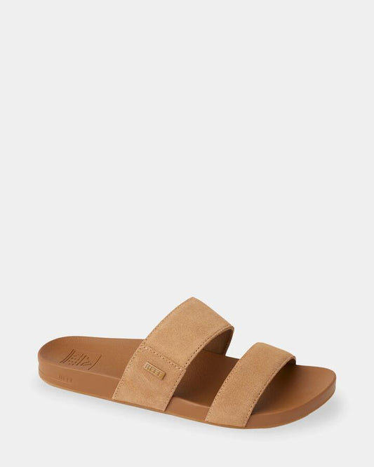 Image of Sandals. Product name - Reef Womens Cushion Vista Stevie Sandals Tobacco in Tobacco colour by brand - Reef
