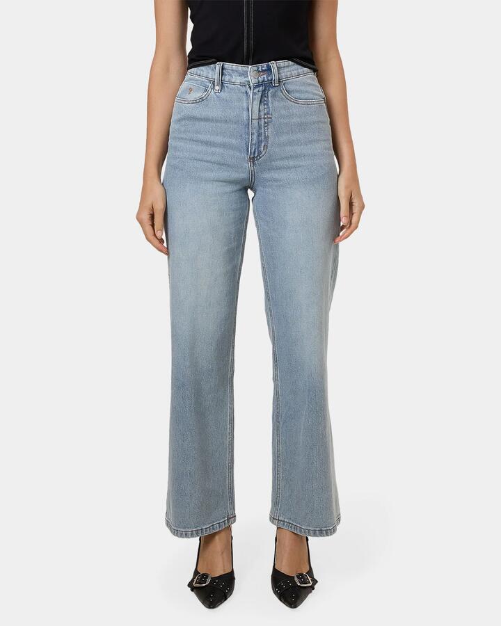 Image of Jeans. Productname: Thrills - Womens Holly Stretch Denim Jeans - Blue - in Blue colour by brand - Thrills