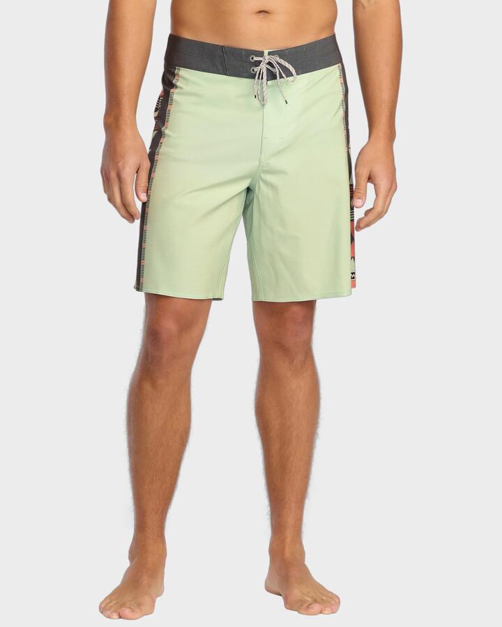 Image of Swimwear. Product name - Billabong Mens Sundays 18.5" Boardshorts Green Ash in Green Ash colour by brand - Billabong