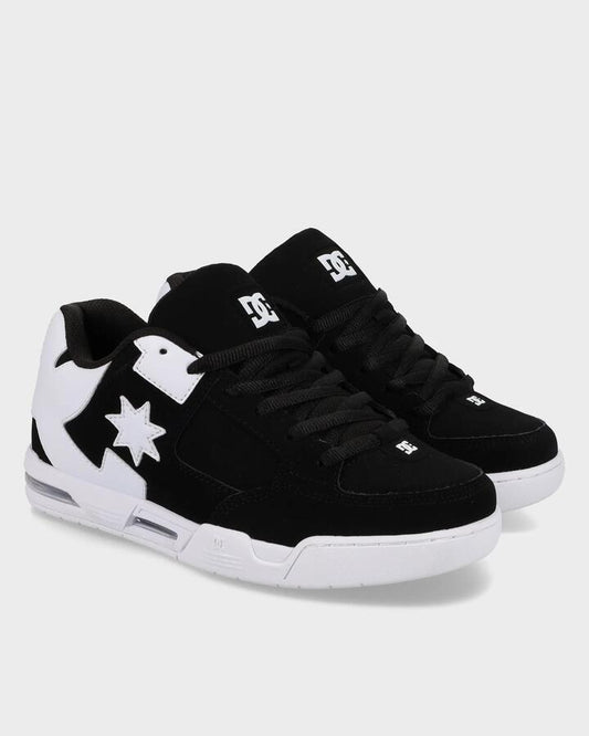 Image of Shoes. Productname: DC Shoes Womens Dc Command Skate Shoes Black/White - in Black/White colour by brand - DC Shoes