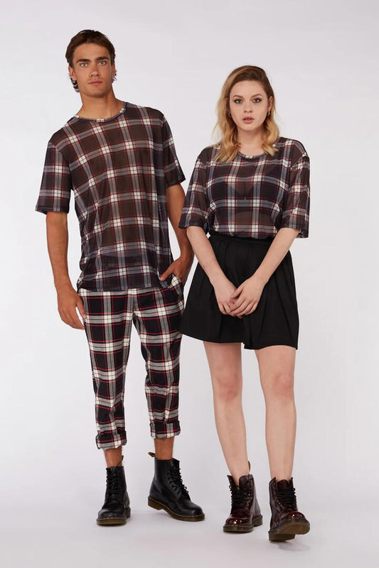 Image of a model wearing Tops. Productname: Kurt Top in Black colour by brand - Black Friday