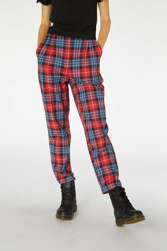 Image of a model wearing Pants. Productname: Babe Pant in Multi colour by brand - Black Friday