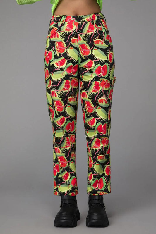 Image of a model wearing Pants. Productname: Venus Pant in Black colour by brand - Black Friday