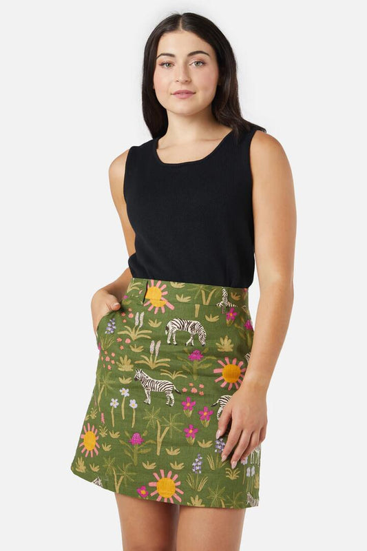 Image of a model wearing Tops. Productname: Gia Knit Top in Aqua colour by brand - Princess Highway