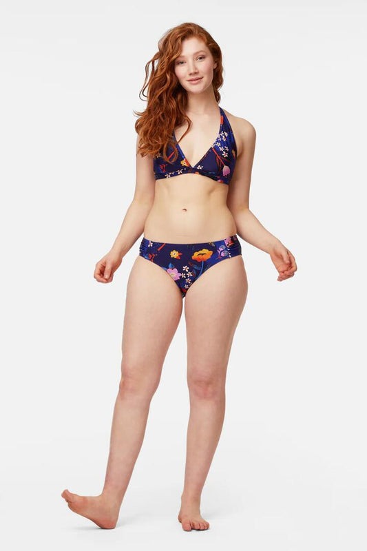 Image of Swimwear. Productname: Maeve Bikini Bottom in Navy colour by brand - Princess Highway
