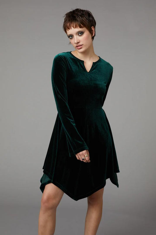 Image of a model wearing Dress. Productname: Sallie Dress in Black colour by brand - Black Friday