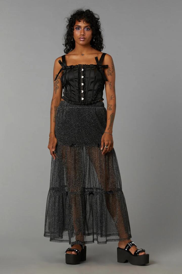 Image of Lingerie. Productname: Rococo Romance Corset in Black colour by brand - Black Friday