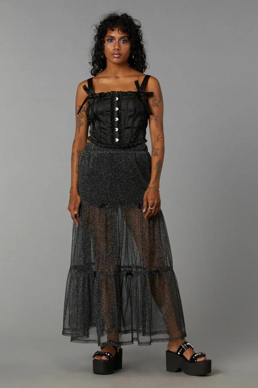 Image of Lingerie. Productname: Rococo Romance Corset in Black colour by brand - Black Friday