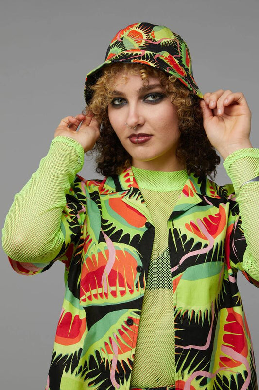Image of Hats. Productname: Venus Reversible PU Hat in Black colour by brand - Black Friday