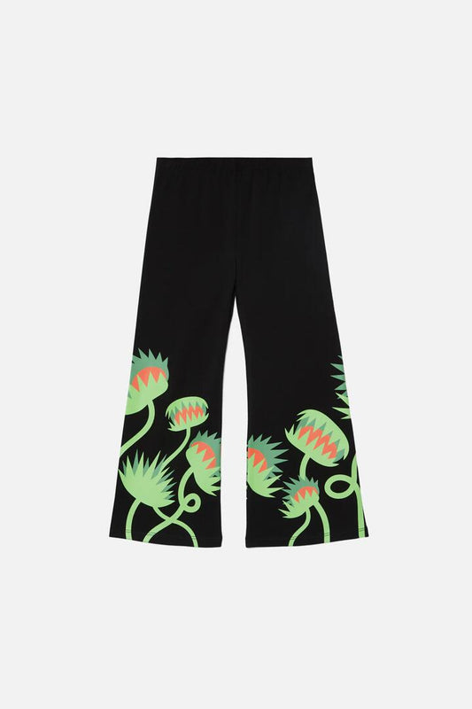 Image of a model wearing Pants. Productname: Venom Kids Legging in Black colour by brand - Dangerkids