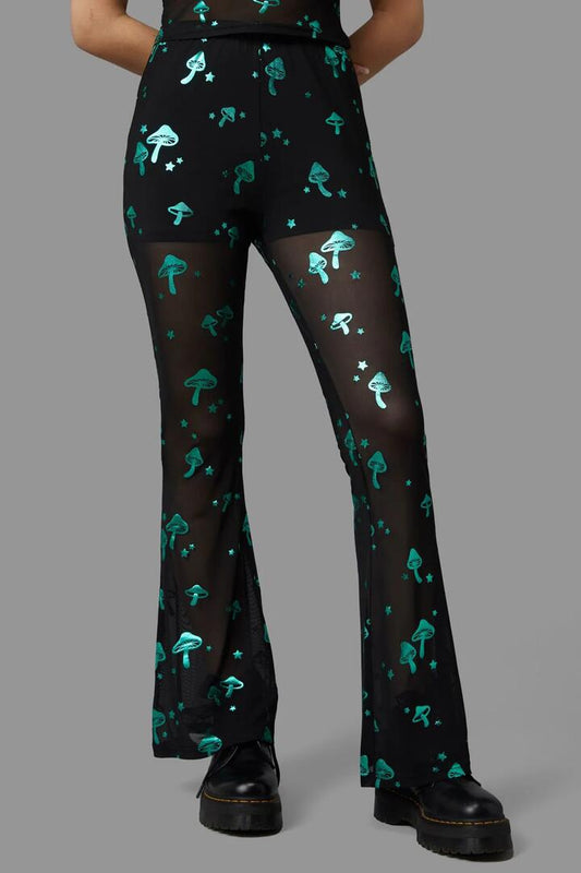 Image of a model wearing Pants. Productname: Fun-Gi Pant in Black colour by brand - Black Friday